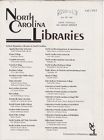 North Carolina Libraries, Vol. 55,  no. 3
